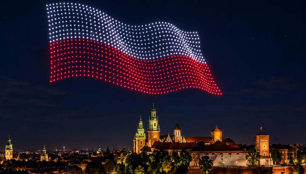 Skydance Drone Shows - Polish Flag