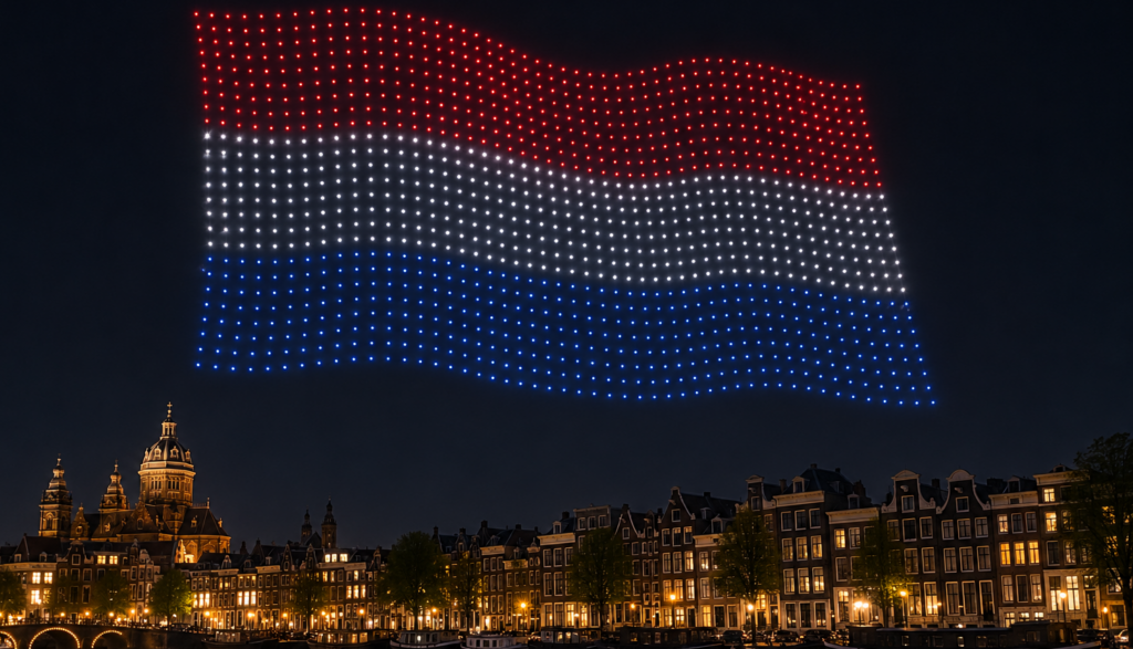 Skydance Drone Shows - Dutch Flag